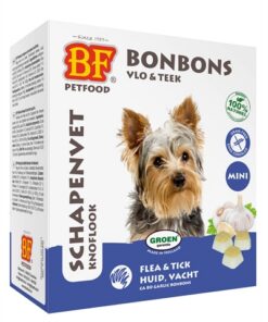BF PETFOOD SCHAPENVET MINI BONBONS KNOFLOOK