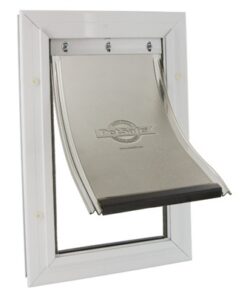 PETSAFE HONDENLUIK TOT 45 KG ALUMINIUM WIT