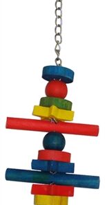 HAPPY PET VOGELSPEELTJE SHOOTINGSTAR HOUT