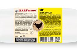 BARFMENU KIP HONDENVOER