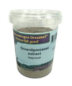 DIERENDROGIST GROENLIPMOSSEL EXTRACT VETERINAIR