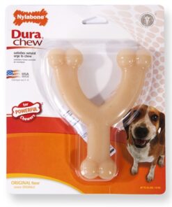 NYLABONE EXTREME CHEW WISHBONE KIPSMAAK