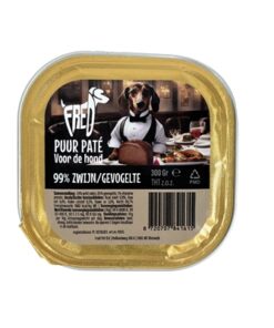 FREDS KUIPJE HOND PUUR WILD ZWIJN / GEVOGELTE