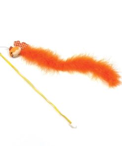 HAPPY PET TABBY PATCH KATTENHENGEL GOUDVIS ORANJE