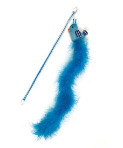 HAPPY PET TABBY PATCH KATTENHENGEL VOGEL BLAUW