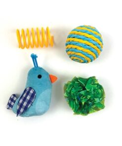 HAPPY PET TABBY PATCH VOGEL MULTIPACK BLAUW