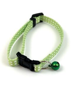 HAPPY PET TABBY PATCH HALSBAND KAT RUIT GROEN