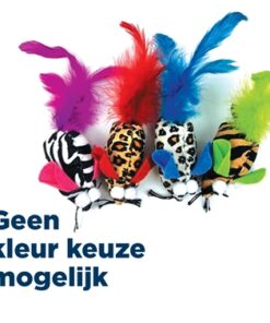 HAPPY PET TABBY PATCH SAFARI MUIS MET VEREN ASSORTI
